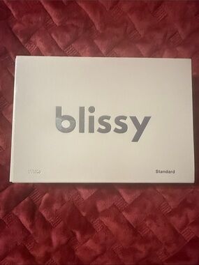 Blissy White Standard Pillowcase - Silky Smooth Bedding